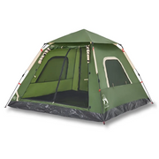 Tenda a Cupola da campeggio | Tenda da campo 5 Persone Verde a Rilascio Rapido