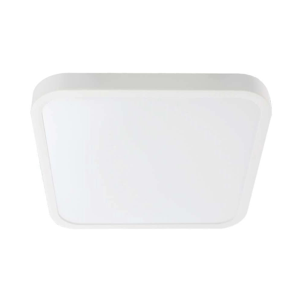 Plafoniera LED V-TAC 24W quadrata 29,5cm IP44 4000K