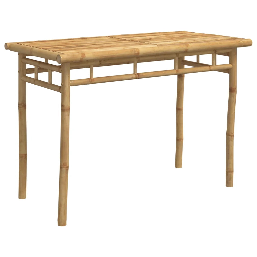Tavolo da Pranzo da Giardino | Tavolino da esterno 110x55x75 cm in Bamb¨´