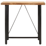 Tavolino da Bar 110x55x107 cm Legno Massello di Mango e Ferro