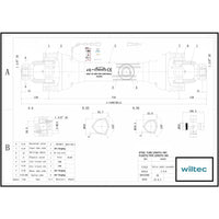 Albero cardanico T8 Giunto cardanico 1000-1100mm 1240Nm 540rpm Cardano 110kW 150CV 2x 1 3/8" 6 denti