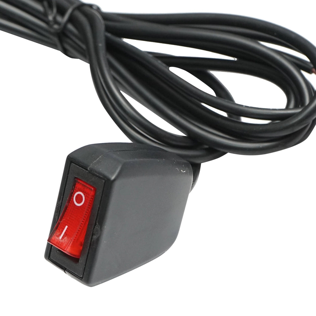 Set di 4 lampade stroboscopiche a LED 24W, 12-24V gialle, centralina con 4 moduli 110x28x12mm