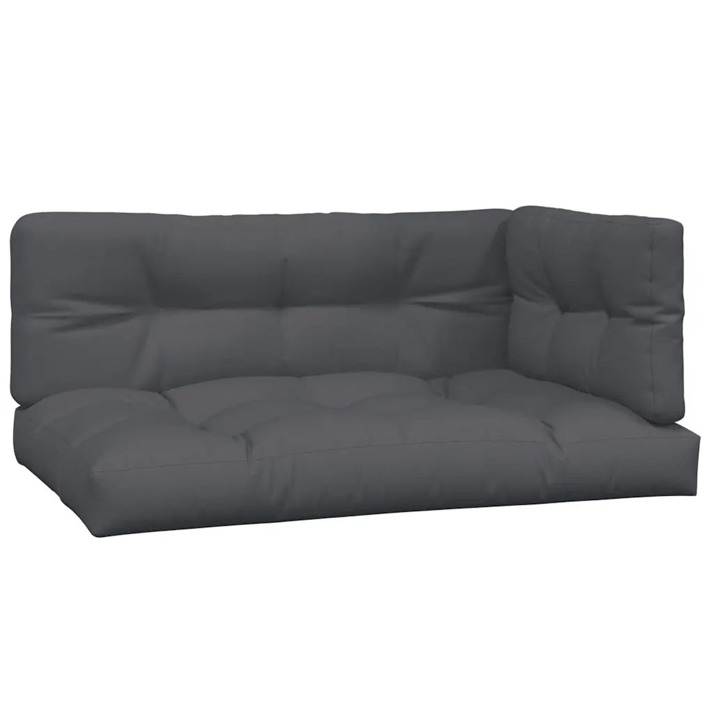 Set Divano Pallet da Giardino 6 pz con Cuscini Massello Acacia