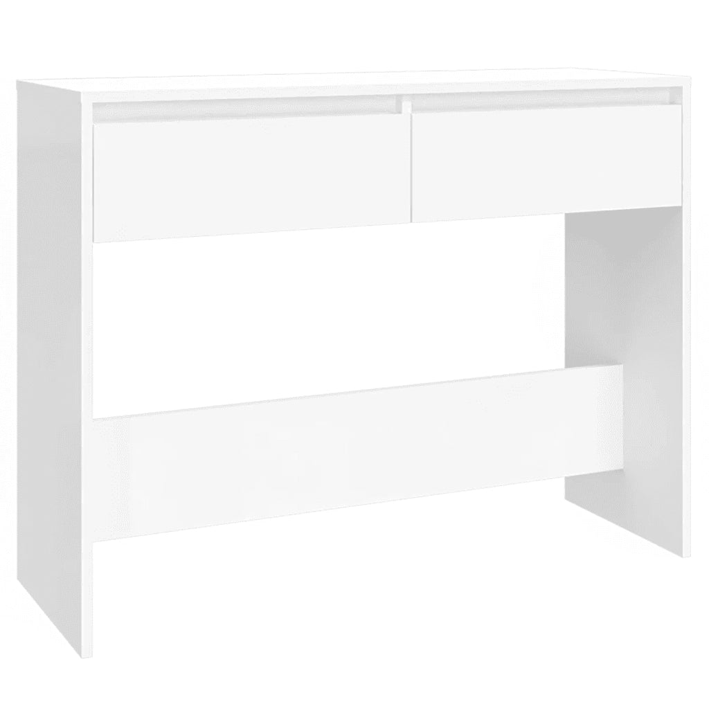 Tavolo Consolle | Tavolo d'Ingresso Bianco 100x35x76,5 cm in Truciolato