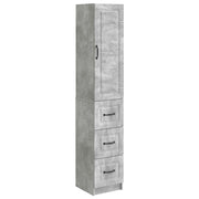 Set di armadi 2 pcs Grigio Cemento 33 x 34,5 x 87 cm