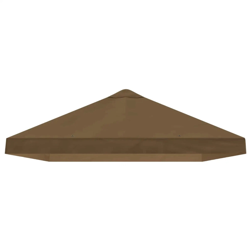 Copertura Tenda Gazebo 6 x 3 m Tortora Poliestere 190 900403