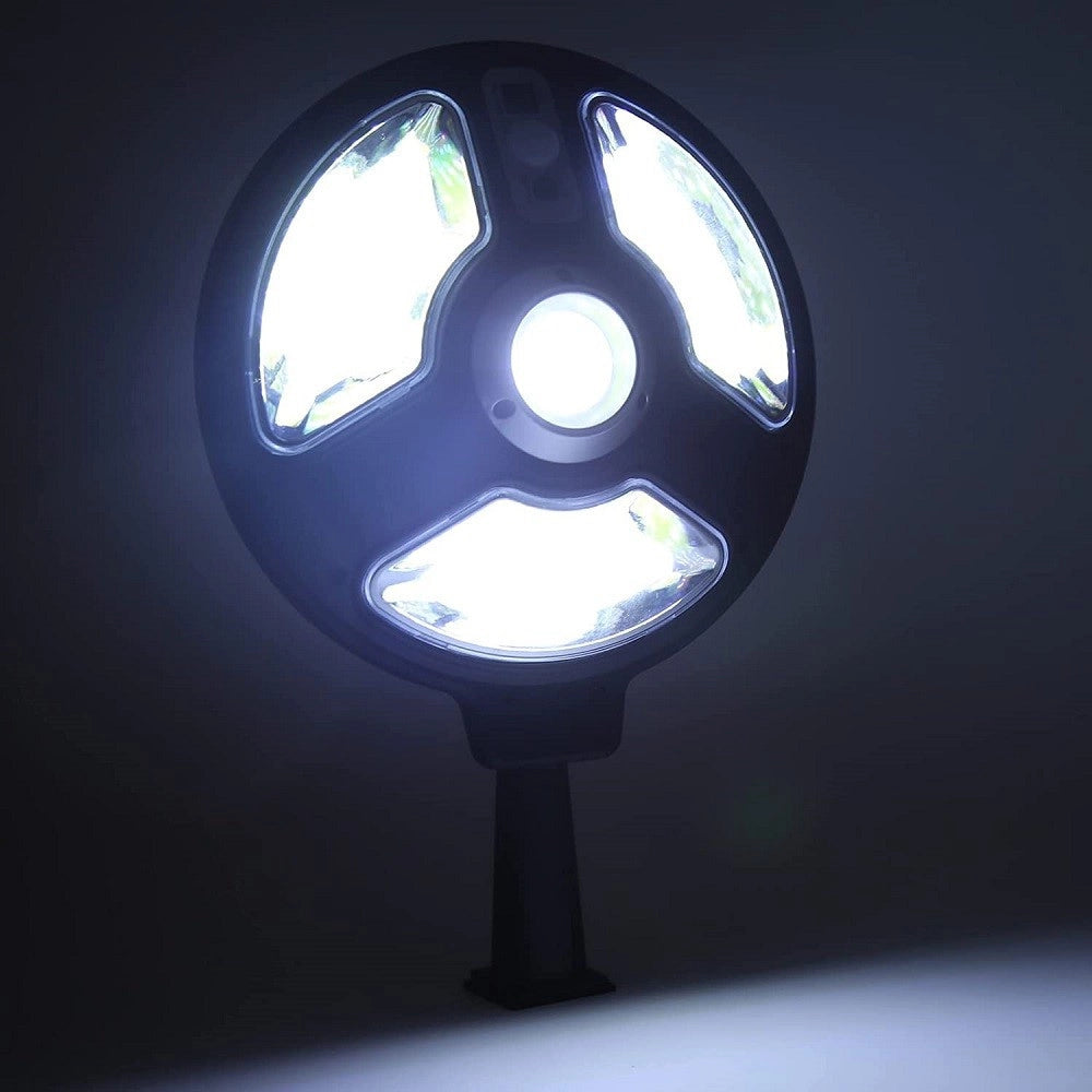 Trade Shop - Luci Da Giardino Solare A Led Ricarica Rapida Cob Illuminazione Stradale Esterno -