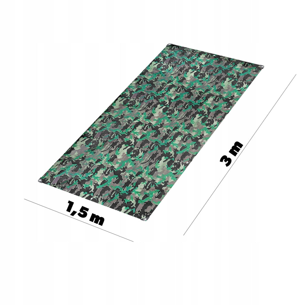 Telone KADAX spesso, impermeabile, rinforzato anti-UV, 1,5x3 m, 90 g, copertura resistente
