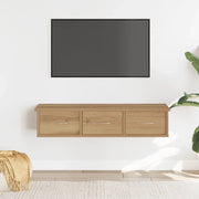 Mobile a Parete Rovere Artigianale 88x26x18,5 cm in Truciolato 855861