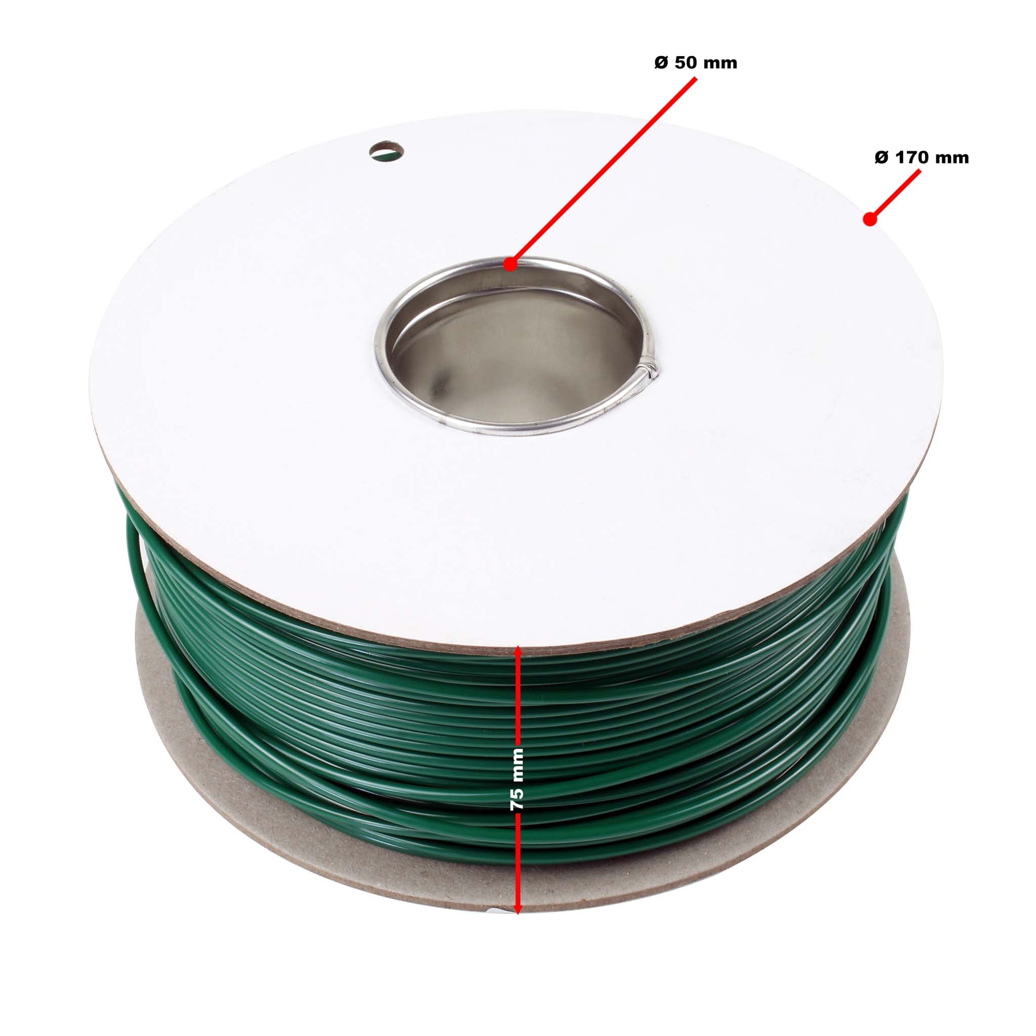 Filo perimetrale robot rasaerba 250 m, diametro 2,45 mm, filo di rame stagnato, universale