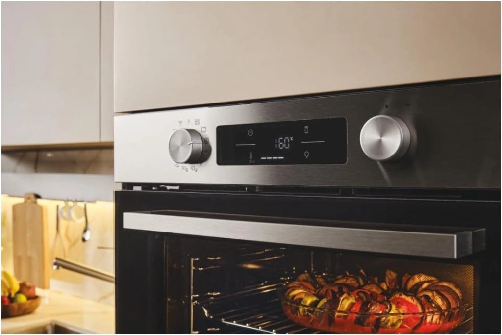 Candy ca6 n5b3ehtx forno da incasso elettrico termoventilato, classe a++, 78 litri, 12 funzioni