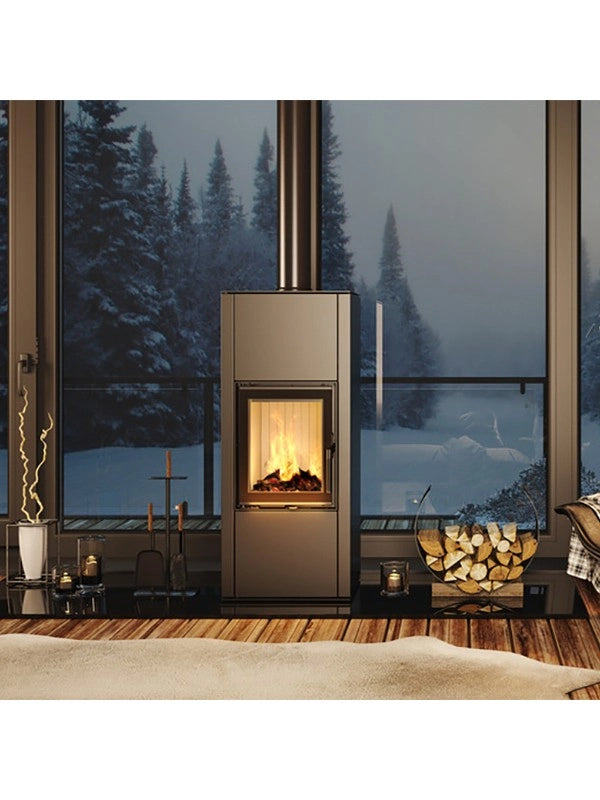Stufa camino a legna - Vatra L 40x50 ECO