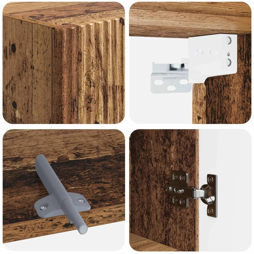 Armadio da bagno a muro ARNHEM Legno antico 30 x 31 x 59 cm 896593