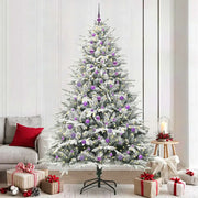 Albero di Natale Artificiale Pre-illuminato con Set di Palline 3395421