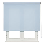 VIEWTEX Tenda a rullo Screen apertura 1% bianco turchese 90 X 250cm - Made in Europe - 5 anni di Garanzia