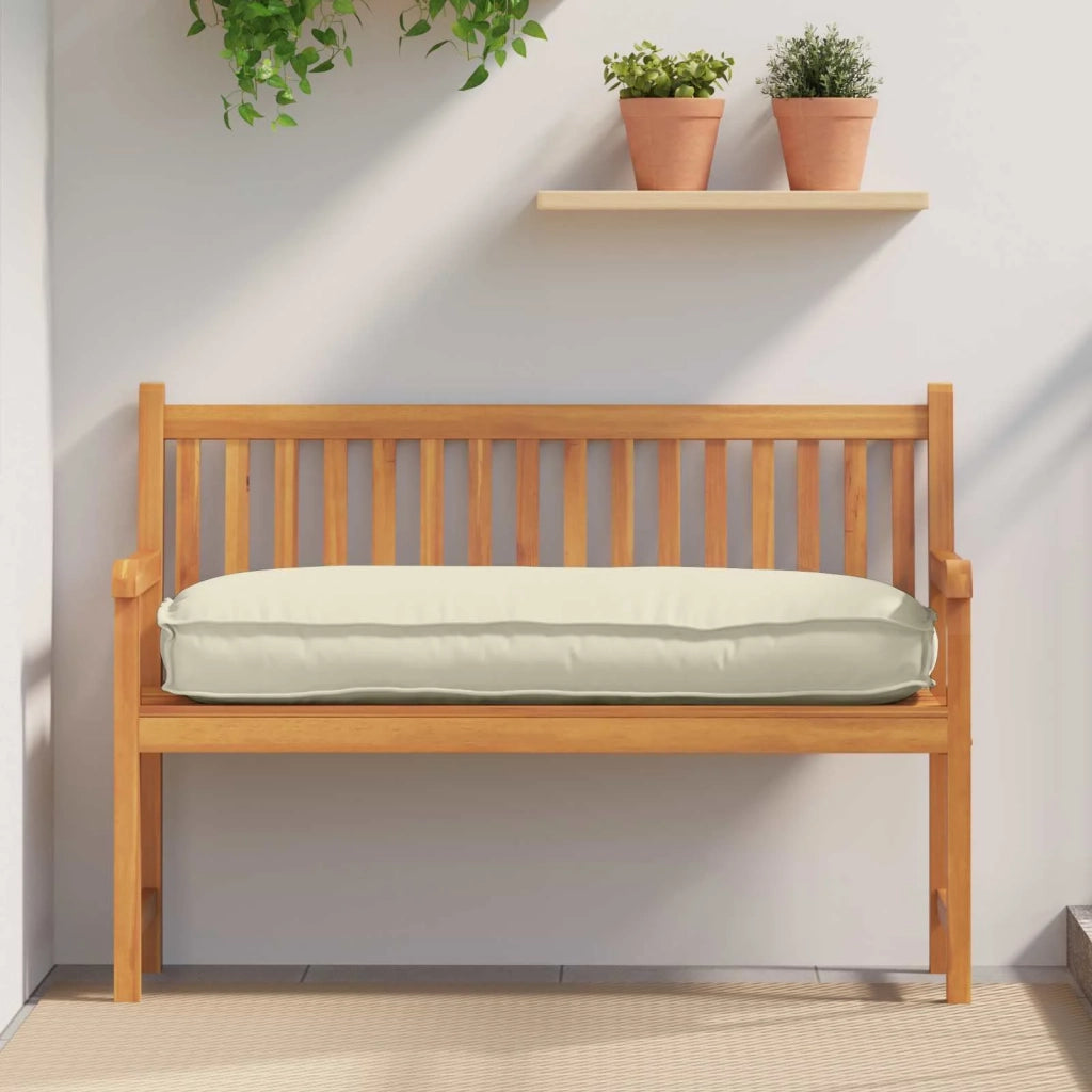Cuscino Crema 120 x 50 x 12 cm Tessuto Oxford 42001550