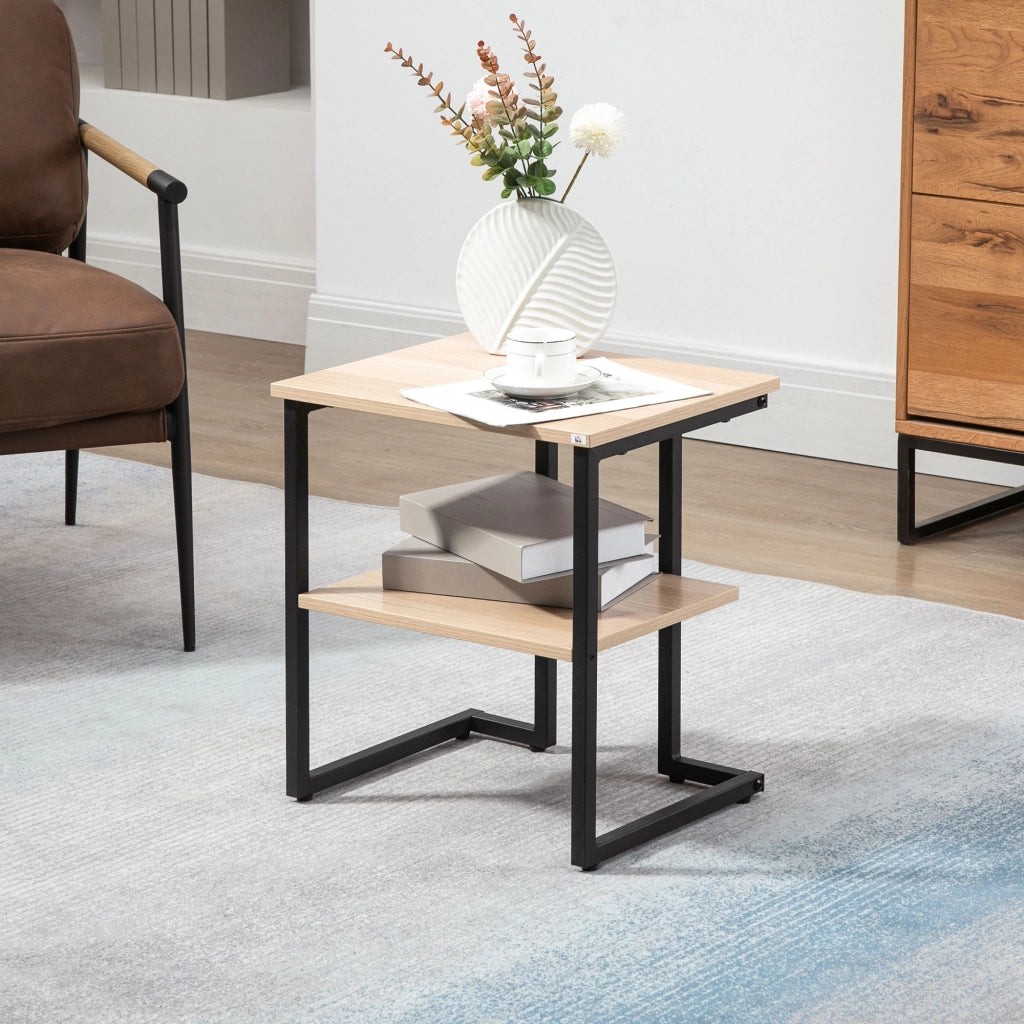 Tavolino da salotto ¨C zephmum ¨C 45x35x48 cm colore naturale