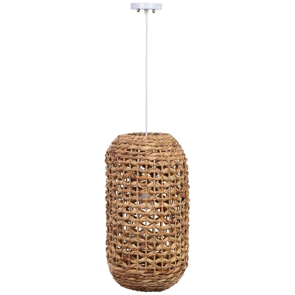 Lampada da soffitto in fibra di giacinto