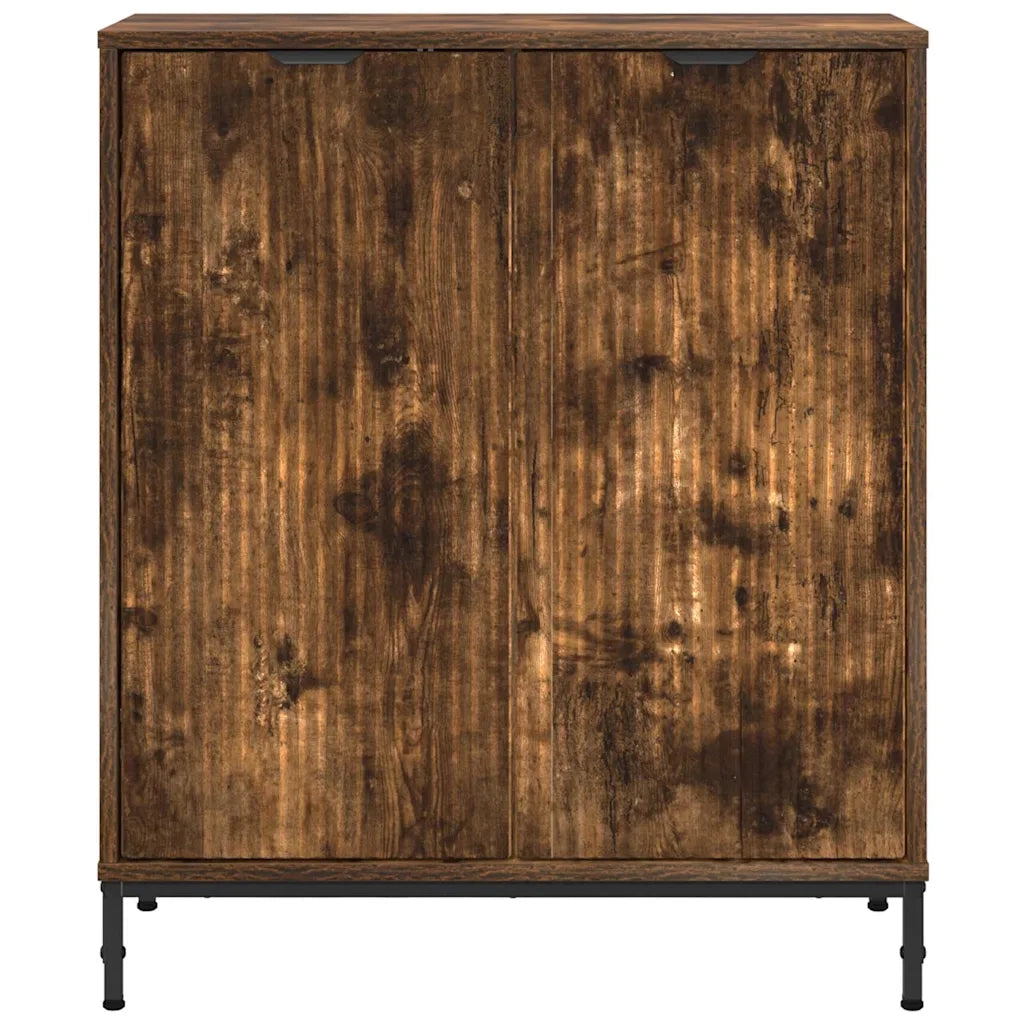 Credenza Rovere fumé 69,5 x 33 x 82 cm Legno multistrato