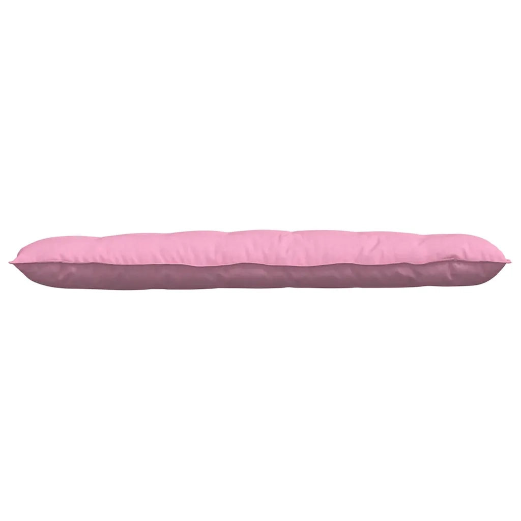 Cuscino per Schiena Rosa 160 x 19 x 50 cm Tessuto