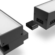 Lampada LED lineare 120 cm 50W 5000lm 5000K nera Videx