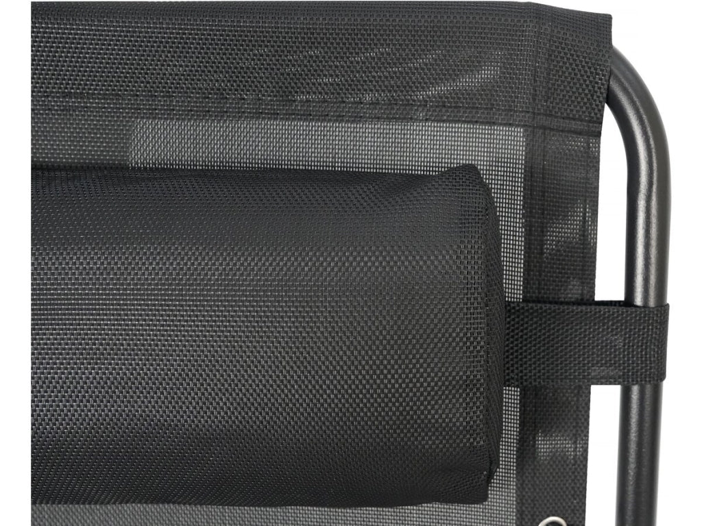 Set di 2 poltrone da giardino reclinabili a gravità zero "Sintra" - Nero