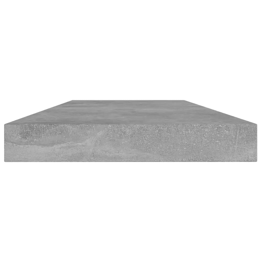 Ripiani per Libreria 4pz Grigio Cemento 40x10x1,5cm Multistrato 805130