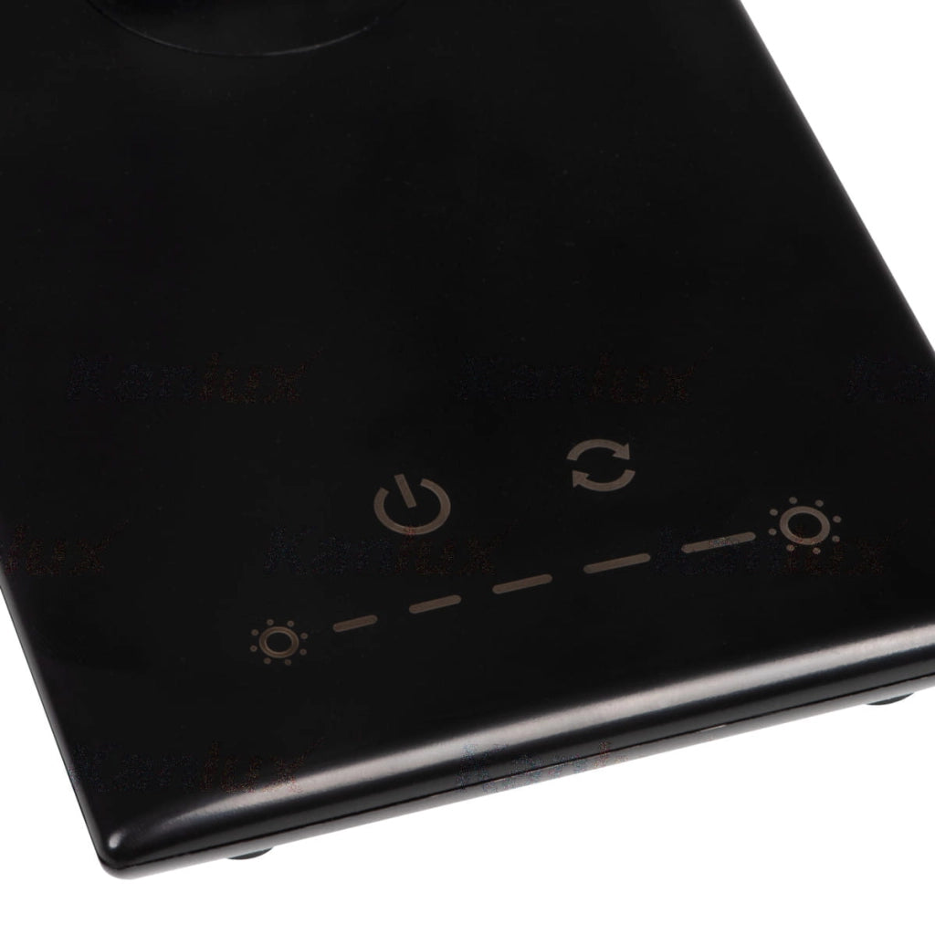 Lampada da scrivania Kanlux Preda 7,3W USB luce variabile nero
