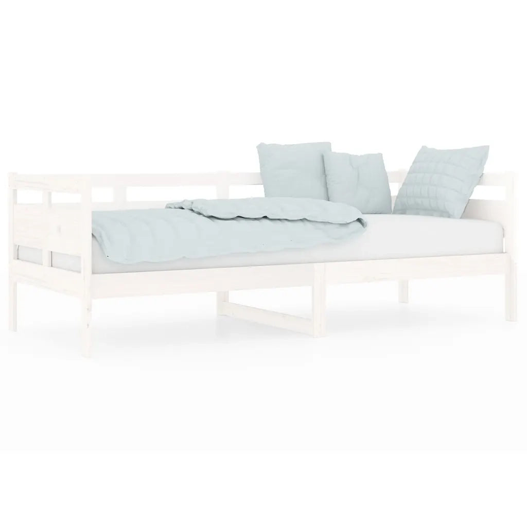 Dormeuse Bianca in Legno Massello di Pino 80x200 cm 820303