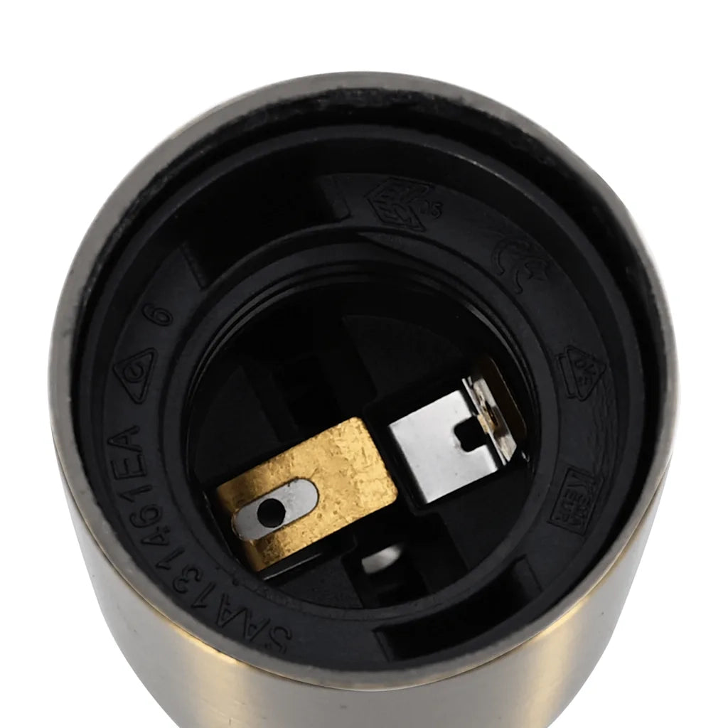 vidaXL Portalampade 2 pz Bronzo E27