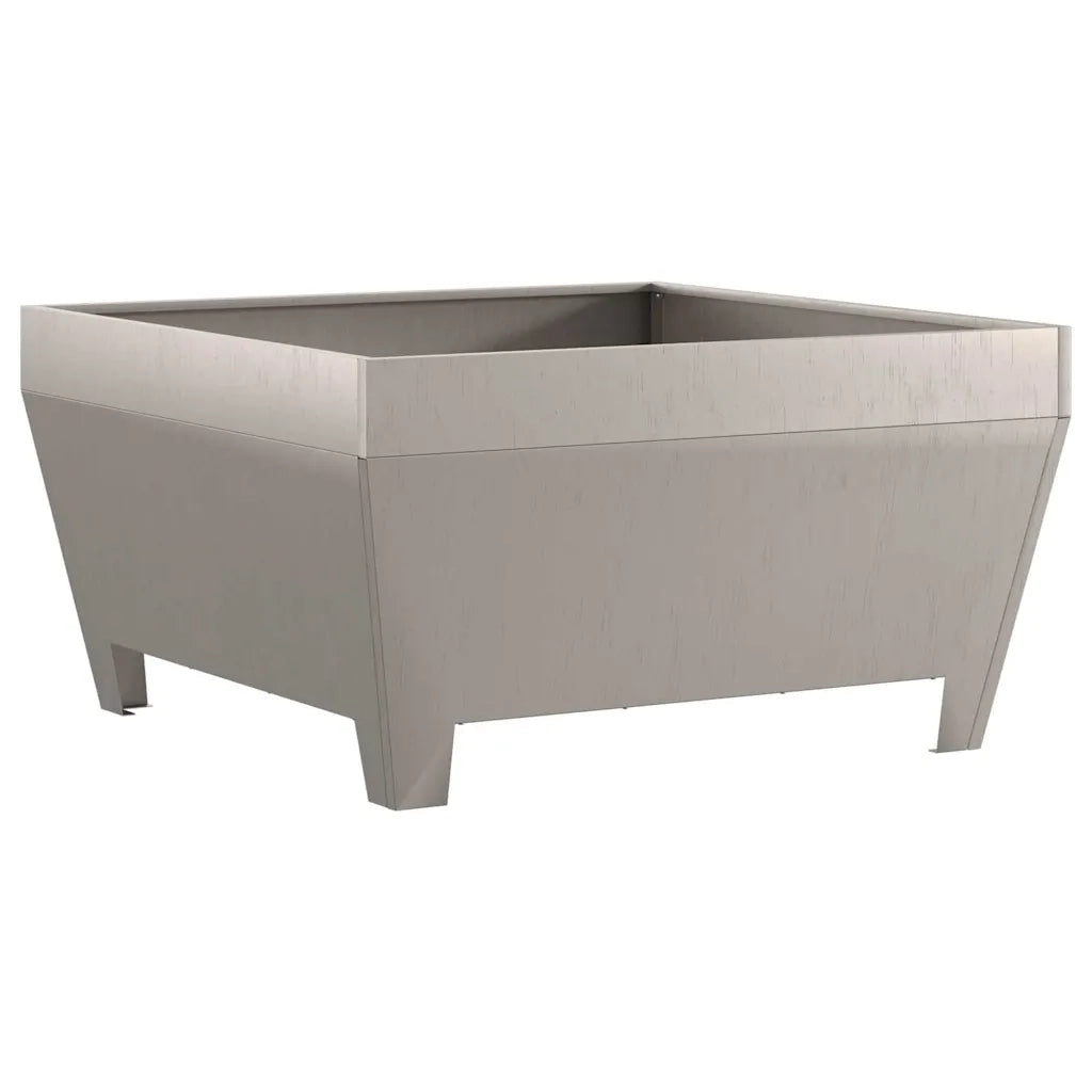 Focolare-Stufa-Camino Marrone 80 x 80 x 43 cm Acciaio