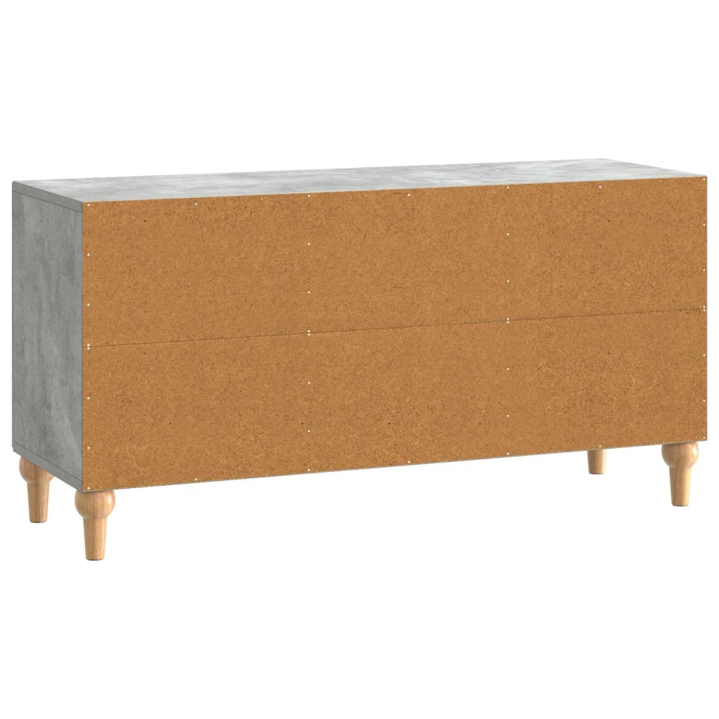 Mobile TV Grigio Cemento 99 x 34,5 x 50 cm Legno ingegnerizzato 894258