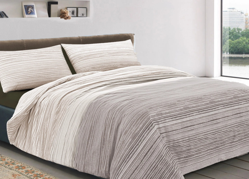 Trapuntino Piumino Estivo Primaverile 100gr/mq Leggero Disegno Padel - Matrimoniale - Beige