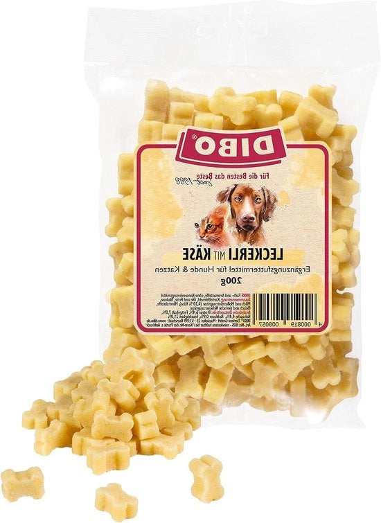 Pacco di 200 g di Trattamenti con Formaggio - Snack di addestramento per cani piccolo e pratico per una ricompensa salutare