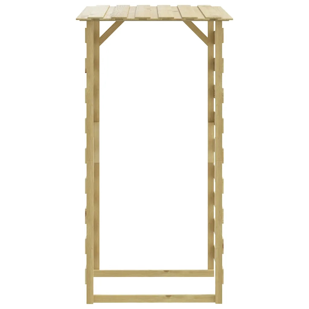 Pergole con Tetto 3 pz 100x90x200 cm Legno di Pino Impregnato cod mxl 71565