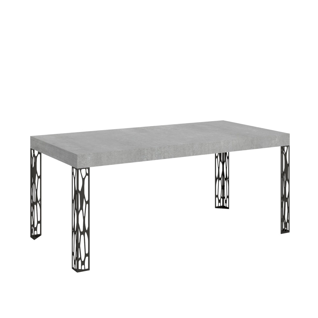 Tavolo Allungabile 180-284x90x77 cm Ghibli Allungabile piano Cemento