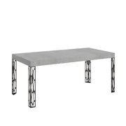 Tavolo Allungabile 180-284x90x77 cm Ghibli Allungabile piano Cemento