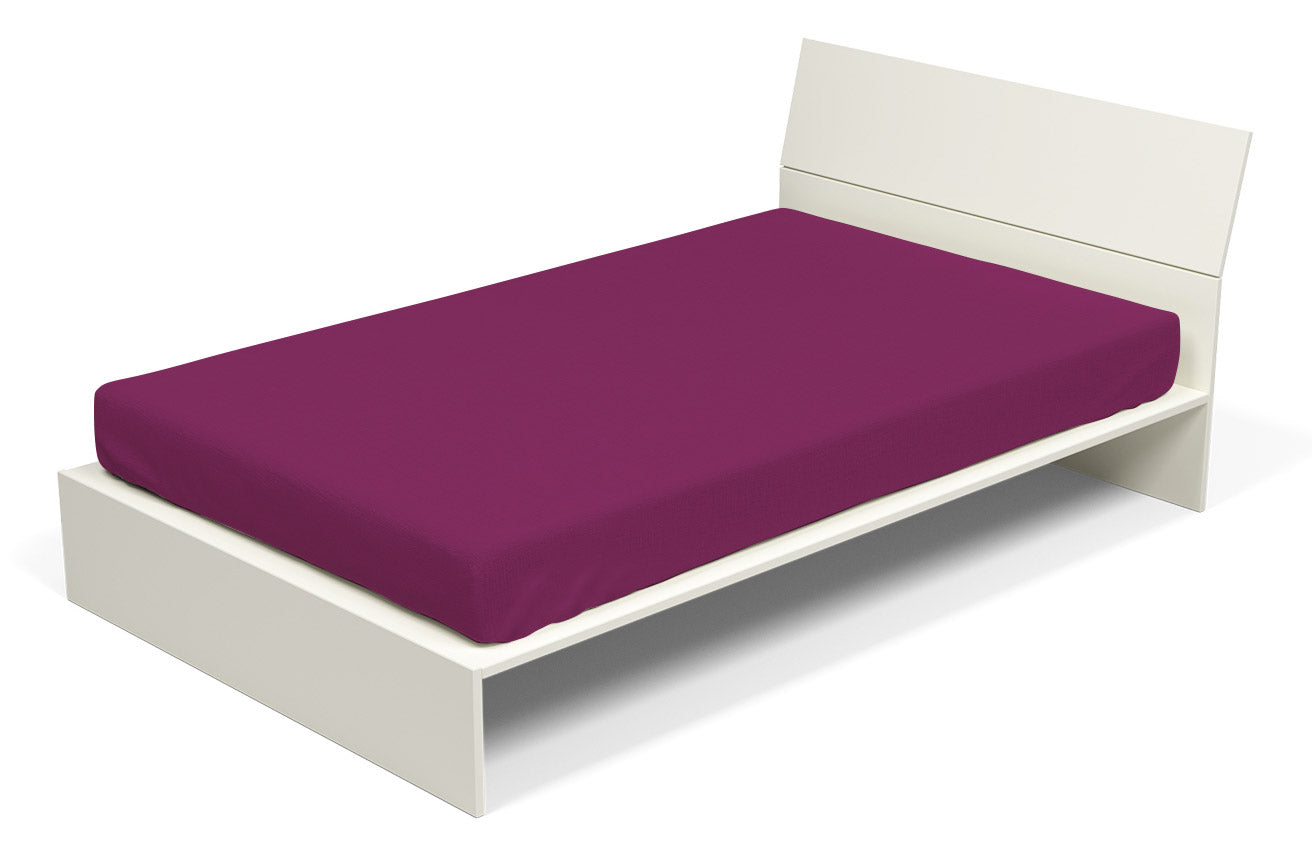 Lenzuolo Sotto con Angoli ed Elastico Tinta Unita Fucsia Matrimoniale Maxy