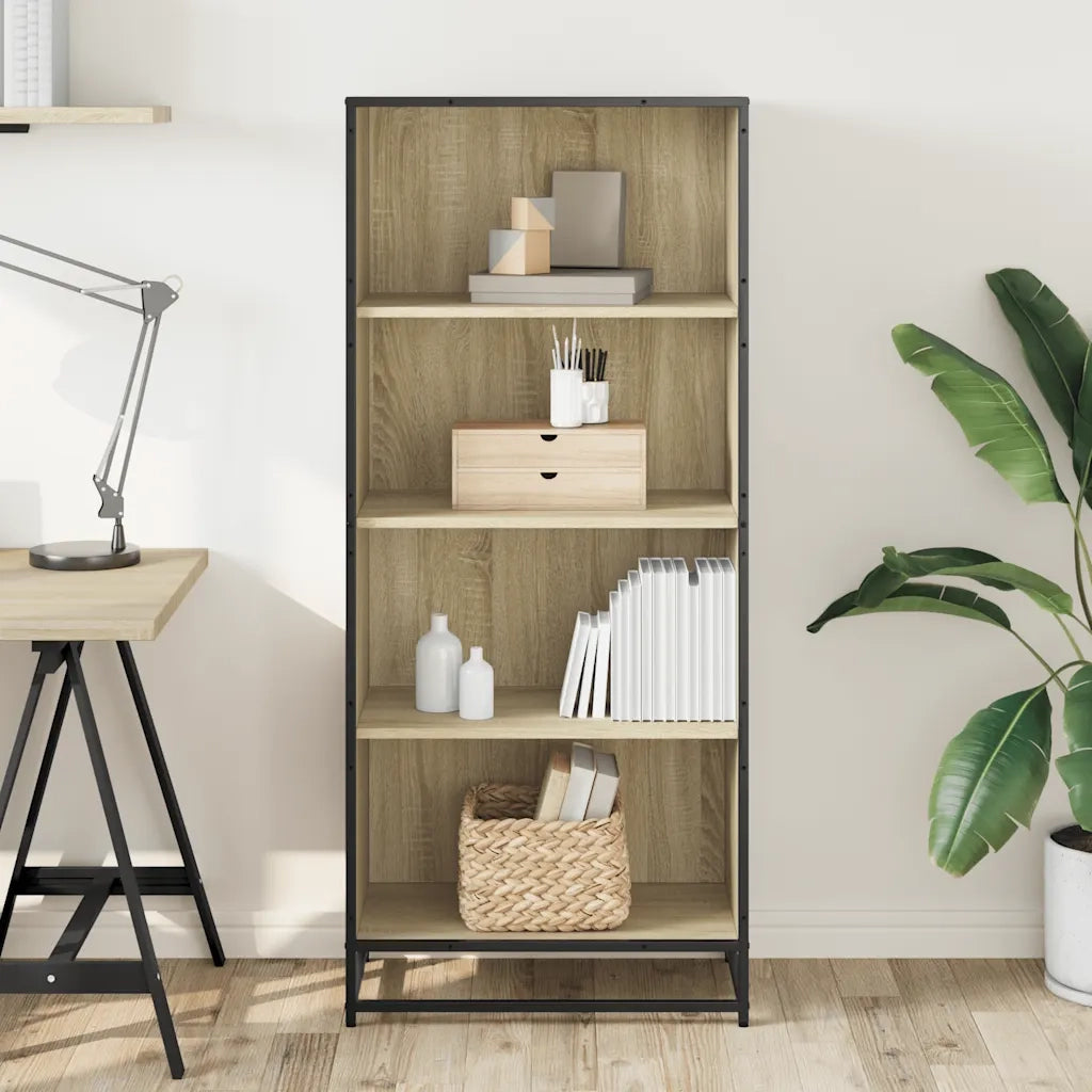 Libreria Rovere Sonoma 60x35x139 cm in Truciolato 3300841