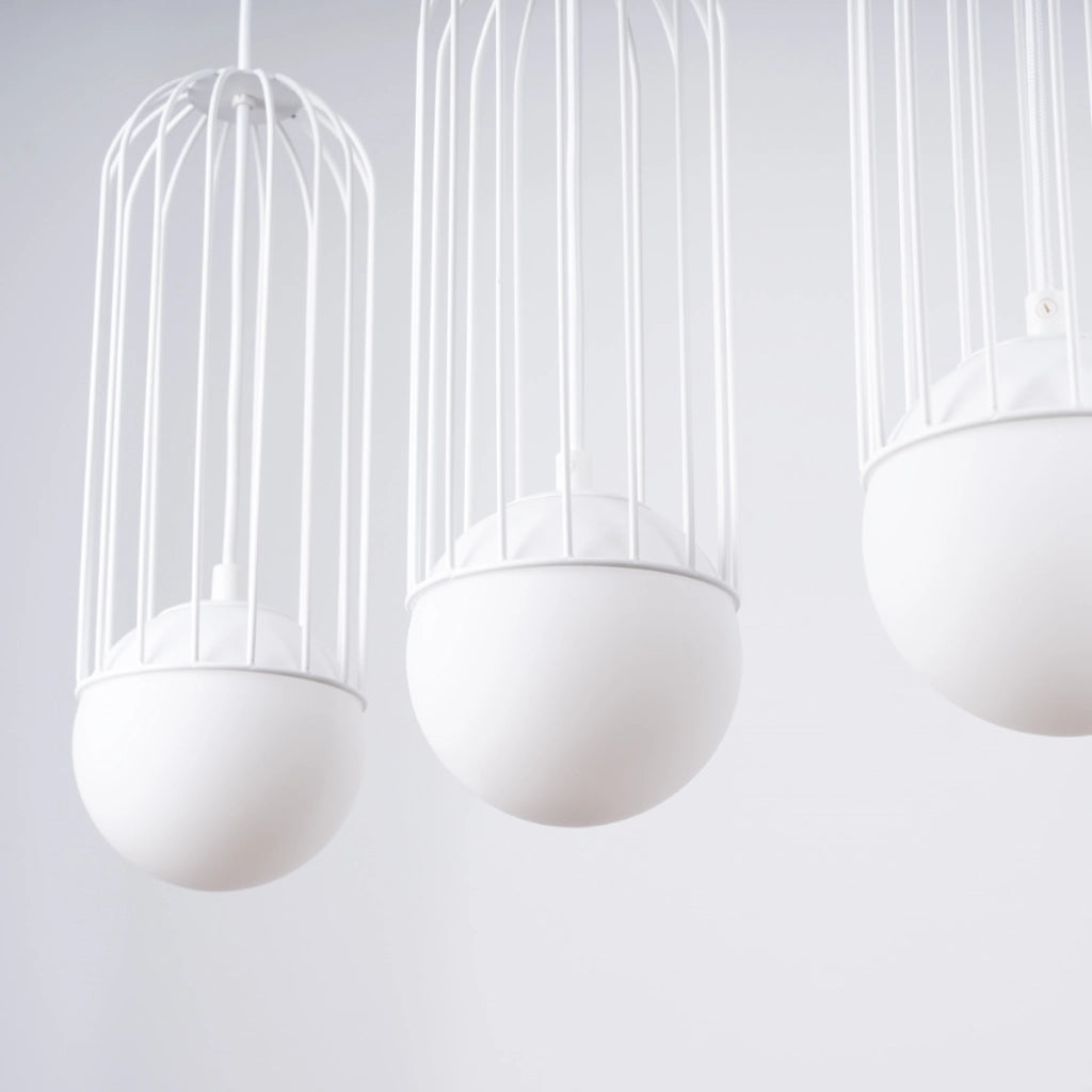 Lampada a sospensione BRINA 3L bianco