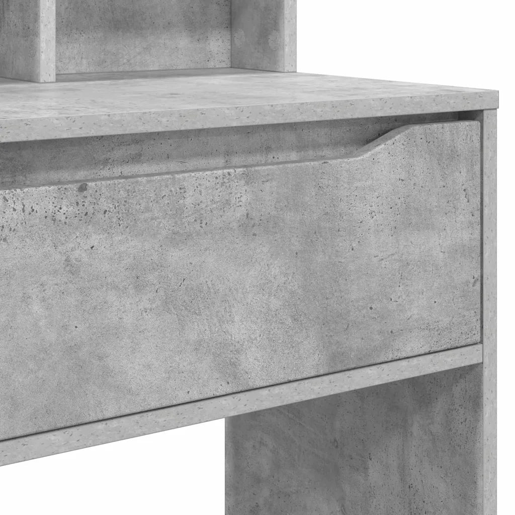 Tavoli da Trucco per Camera da Letto Grigio cemento 888970
