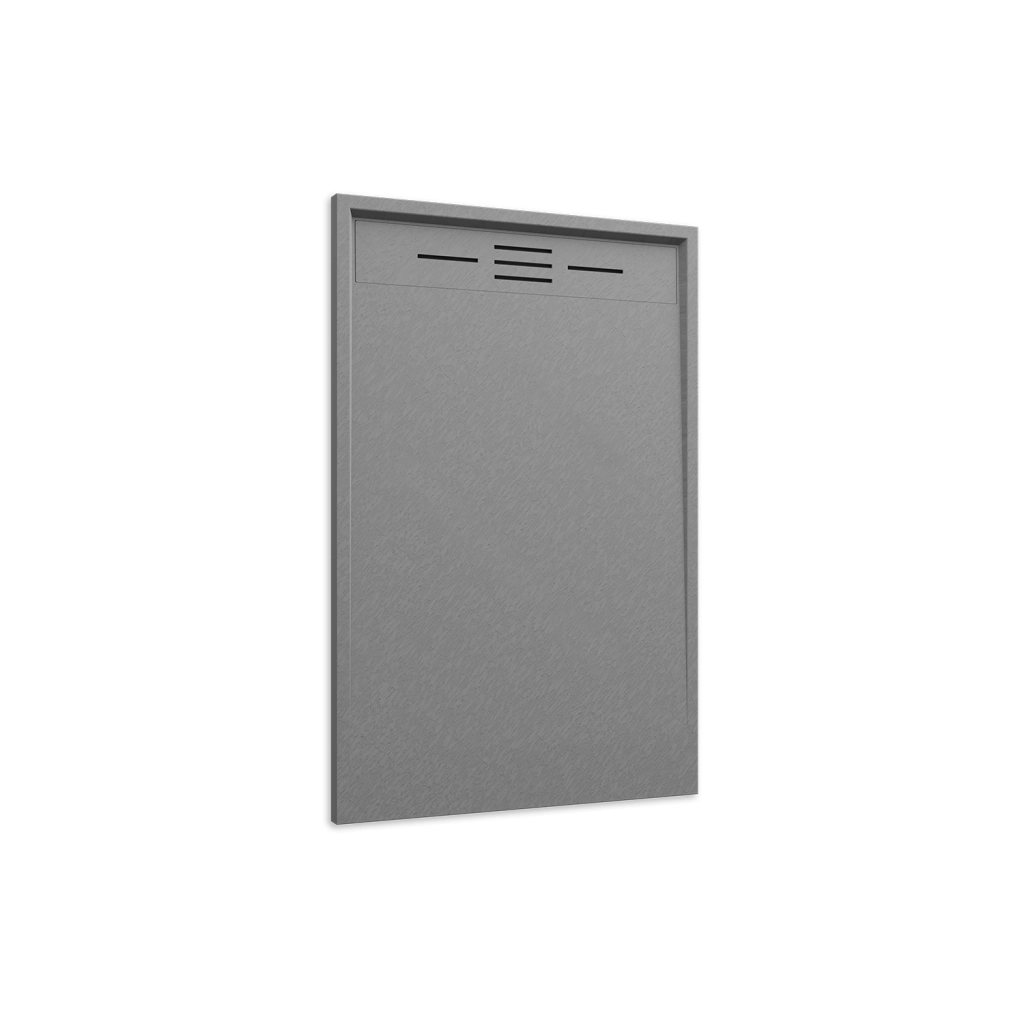 Piatto doccia 70x120 effetto pietra colore grigio | Spanios