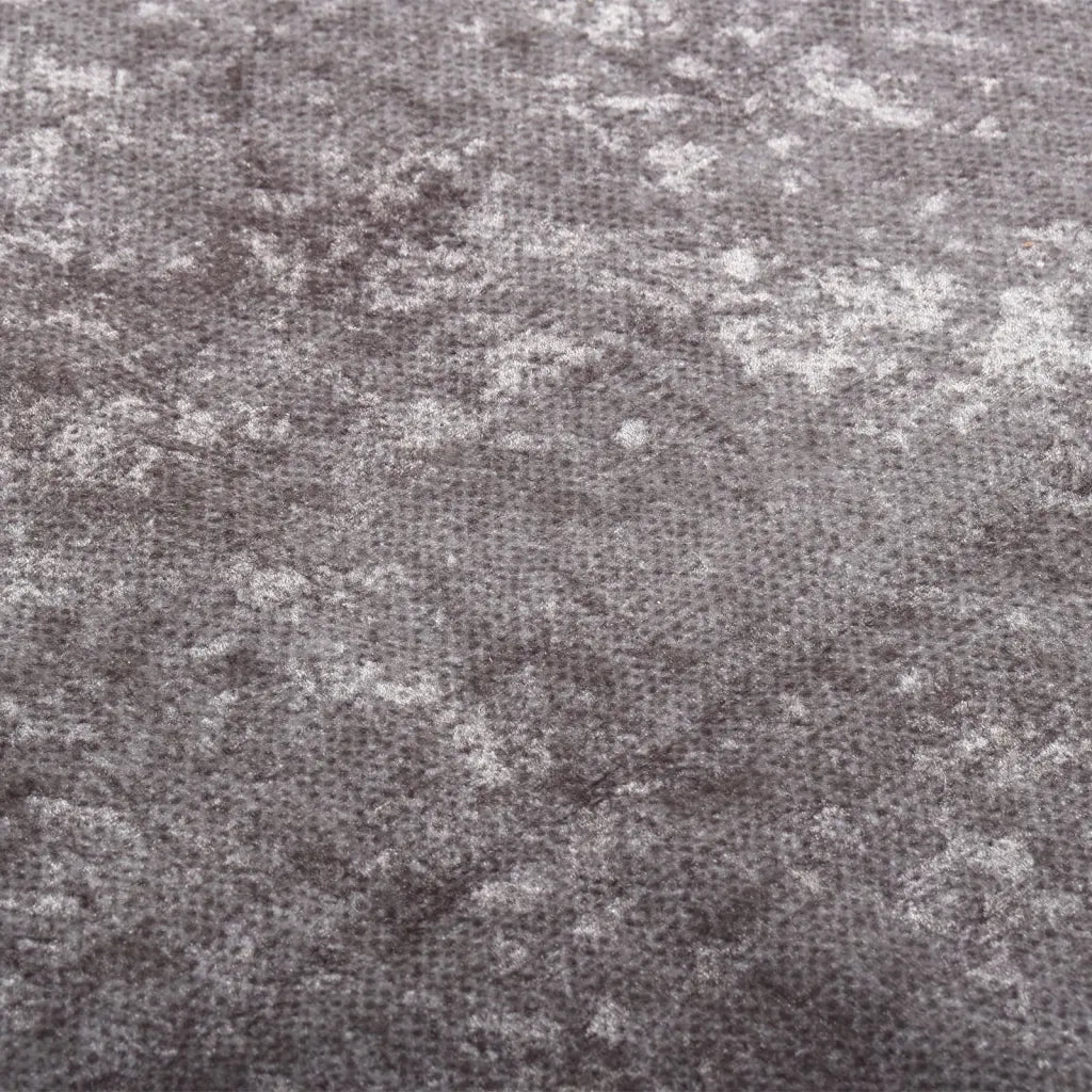 Tappeto Lavabile 80x150 cm Grigio Antiscivolo cod mxl 77408