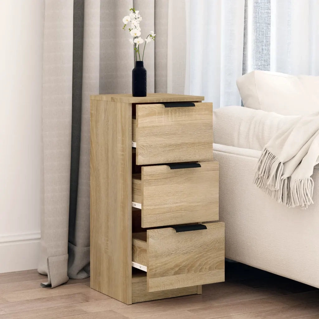 Credenza Rovere Sonoma 30x30x70 cm in Legno Multistrato 811157