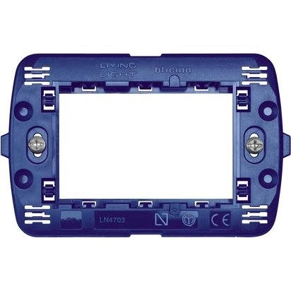 BTicino SLN4703F Livinglight International Supporto 3 Moduli