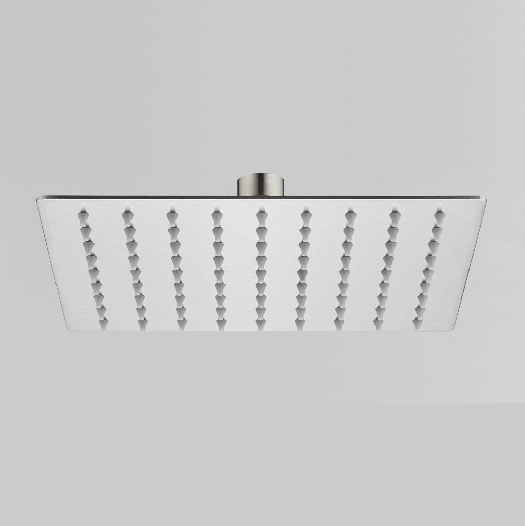 Soffione doccia ultraslim quadrato acciaio inox lucido 20x20 cm IBIZA - Cromato
