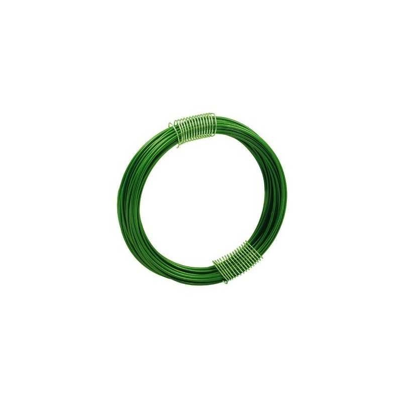 Filo Ferro Plasticato Verde 28 Matasse Assortite