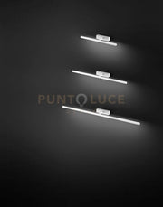 Applique in metallo verniciato bianco Riga IP44 LED 12W CCT 3000K 4000K 6000K CRI?80 220-240V 50/60Hz 840lm 52cm