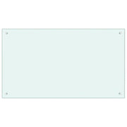 Paraschizzi per Cucina Color Latte 100x60 cm in Vetro Temperato CFW4592465