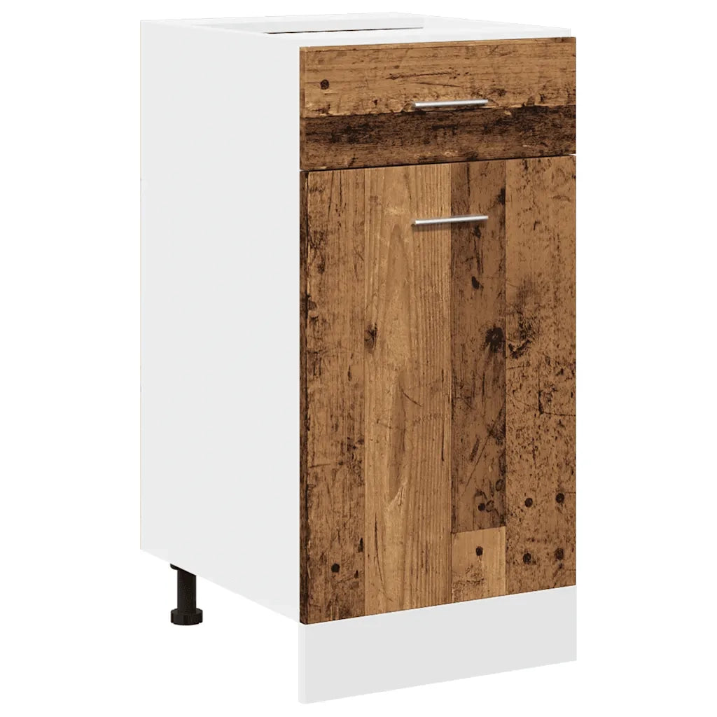 vidaXL Set di Mobili da Cucina 7 pz Lyon Legno Antico in Truciolato